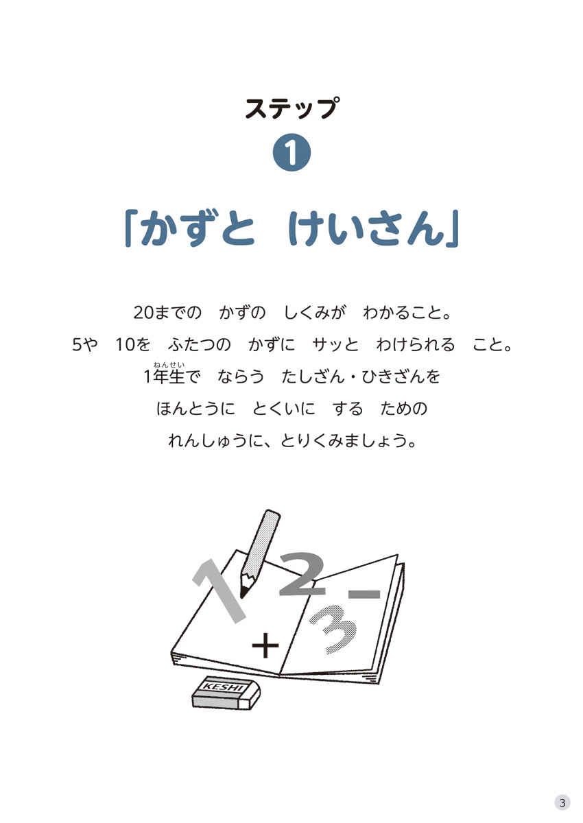 徹底反復　１年生のさんすう プロモーション 3