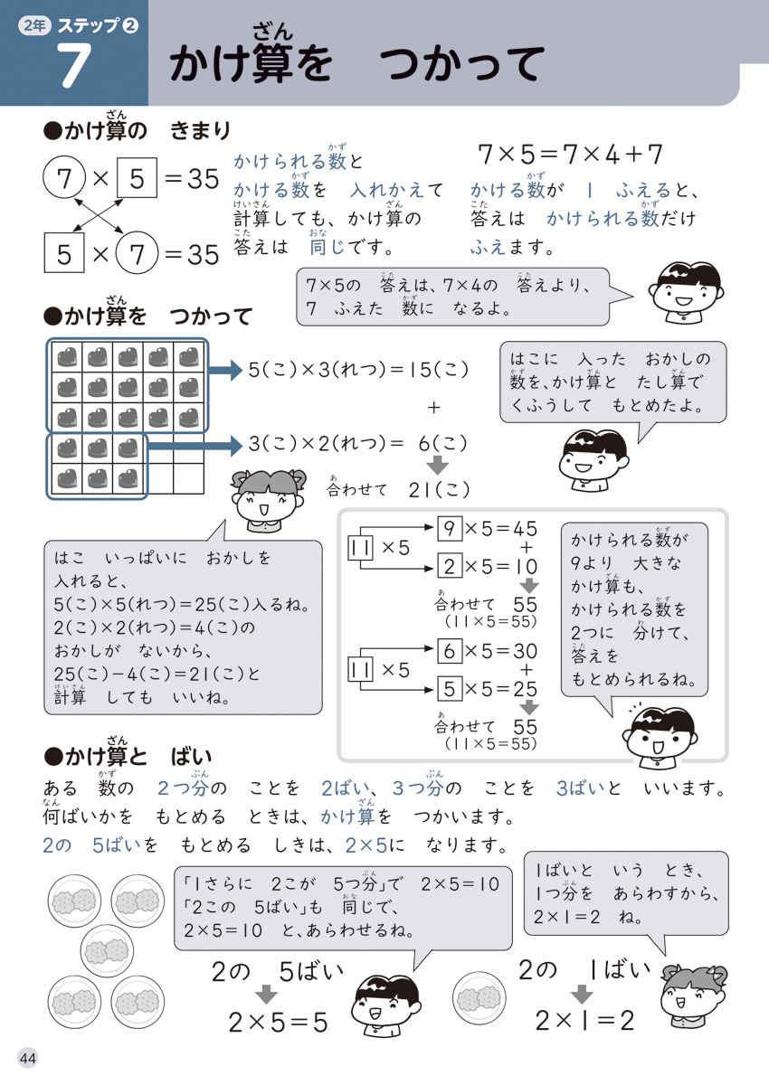 徹底反復　２年生の算数 プロモーション 10