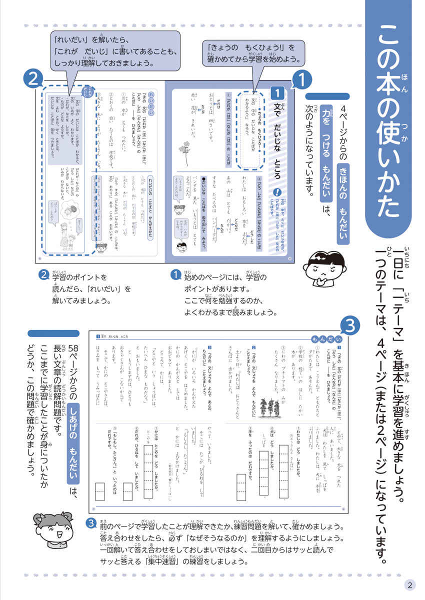 徹底反復　１年生のこくご プロモーション 1