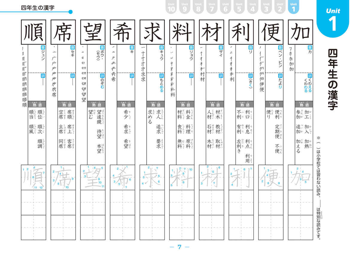 徹底反復　四年生の漢字 プロモーション 3