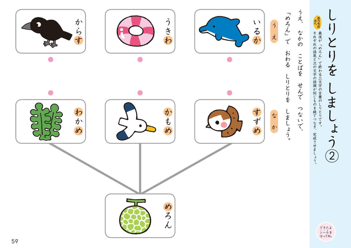 はじめてのおけいこ　ことば　２・３・４歳 プロモーション 6