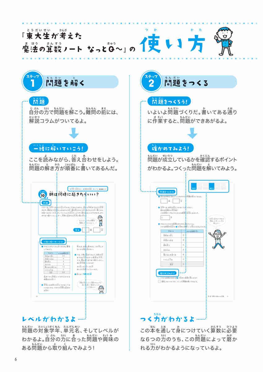 東大生が考えた魔法の算数ノート　なっとＱ～ プロモーション 6