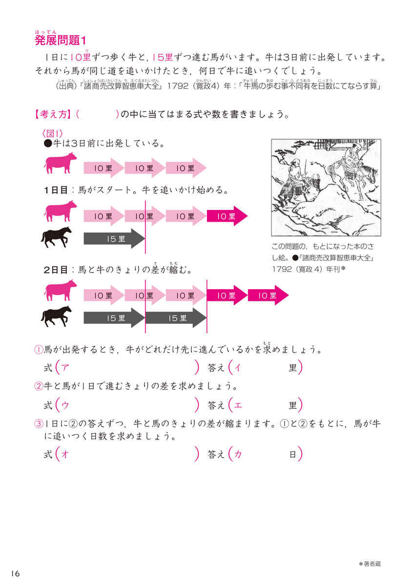 絵解き　和算ドリル プロモーション 16