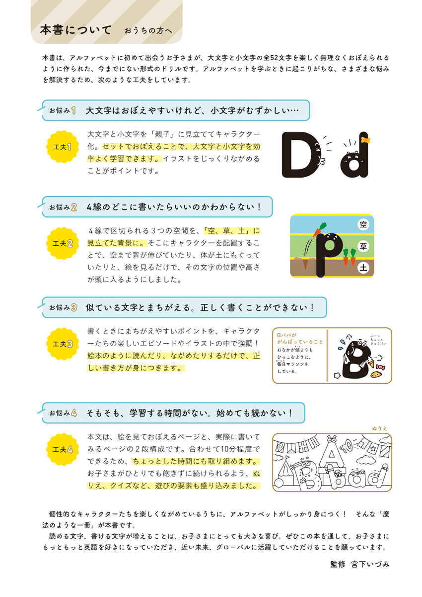 はじめてのアルファベットドリル プロモーション 1